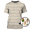 Maxcorners Christmas Golf Shirt For Men, Funny Pattern Golf Shirt , Xmas Golf Shirt, Golf Gift For Golfer