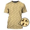 Maxcorners German Shepherd Golf Shirt For Men, Funny Pattern Golf Shirt, Dog Golf Shirt