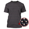 Maxcorners Golf Wine Polos For Golfers, Pattern Golf Shirt, Crazy Golf Shirt For Men
