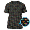 Maxcorners Halloween Pattern Golf Shirt, Funny Boobs Golf Shirt, Crazy Golf Shirt For Golfer