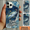 Maxcorners Vintage Lure Design Custom Name Fishing Phone Case