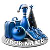 Maxcorners Custom Bowling Shoes, Custom Bowling Shoes Ornaments For Bowling Lovers