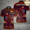 Maxcorners Billiards Neon Monkey Retro Wave Multi Options Personalized Name, Team Name Unisex 3D Shirt (4 Colors)