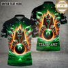 Maxcorners Billiards Pharaoh Cosmic Fantasy Multi Options Personalized Name, Team Name Unisex 3D Shirt (4 Colors)