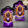 Maxcorners Billiards Pharaoh Cosmic Fantasy Multi Options Personalized Name, Team Name Unisex 3D Shirt (4 Colors)