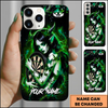 Maxcorners Darts Purple Demon Girl Butterfly Fantasy Personalized Name 3D Phone Case