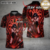 Maxcorners Darts Dark Anime Girl Chain Dartboard Multi Options Personalized Name Team Name Unisex 3D Shirt (4 Colors)