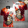 Maxcorners Eagle Dartboard Artistic Splash Multi Options Personalized Name, Team Name Unisex 3D Shirt (4 Colors)