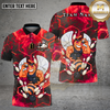 Maxcorners Bowling Honeycomb Bee Muscle Graphic Multi Options Personalized Name, Team Name Unisex 3D Shirt (4 Colors)