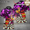 Maxcorners Darts Cool Dynamite Cartoon Street Style Multi Options Personalized Name, Team Name Unisex 3D Shirt (4 Colors)