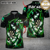 Maxcorners Darts Love Demon Butterfly Glow Multi Options Personalized Name, Team Name Unisex 3D Shirt (4 Colors)