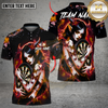 Maxcorners Darts Love Demon Butterfly Glow Multi Options Personalized Name, Team Name Unisex 3D Shirt (4 Colors)