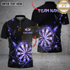 Maxcorners Darts Golden Champion Prestige Jersey Multi Options Personalized Name, Team Name Unisex 3D Shirt (4 Colors)