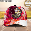 Maxcorners Darts Blue Eagle Power Dartboard Artistic Multicolor Option Personalized Name 3D Cap
