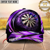 Maxcorners Darts Purple Smoke Energy Dartboard Focus Multicolor Option Personalized Name 3D Cap