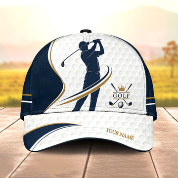Maxcorners Royal Fairway Claw 3D Golf Personalized Name Cap