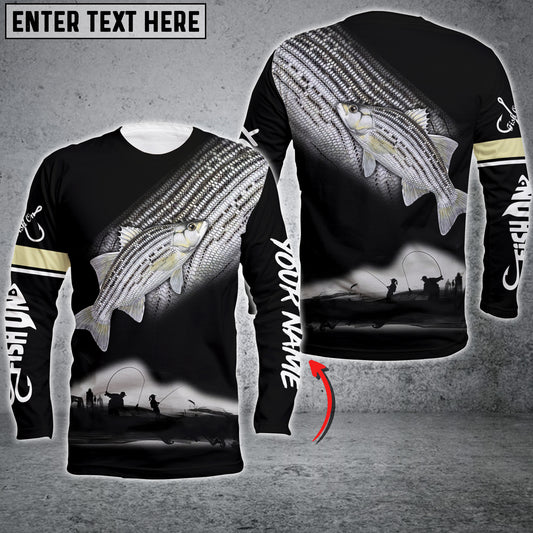 Maxcorners Fishing Customize Name 3D Shirts