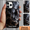 Maxcorners Bull Moose Hunting Bow Hunter Dark Forest Multi Options Personalized Name Phone Case