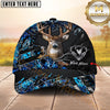 Maxcorners Deer Hunting Camo Honeycomb Tactical Pattern Personalized Name 3D Cap (6 Colors)