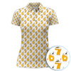Maxcorners Funny Golf Beer Number 67 Polos For Men, Golf Pattern Shirt, Crazy Golf Shirt For Golfer