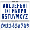 Maxcorners Custom White White-Royal Mesh Authentic Football Jersey LM2605