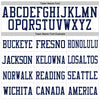 Maxcorners Custom White Navy-White Mesh Authentic Football Jersey LM2605