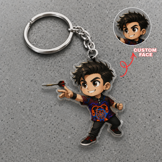 Maxcorners Custom Face 3D Keychain And Ornament