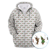 Maxcorners Dachshund Christmas Golf Polos, Funny Wiener Dog Golf Pattern Shirt For Golfer, Golf Gift For Men