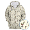 Maxcorners Funny Dachshund Golf Polos, Weenies Dog And Martinis Pattern Shirt For Men, Crazy Golf Shirt For Golfer