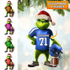 Maxcorners Custom Name Rugby Football Ornament, Rugby Football Lover Christmas Gift51 2D Flat LM2111