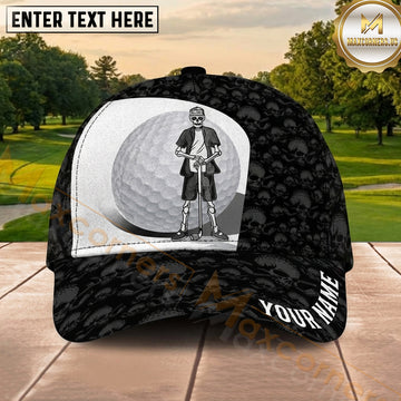 Maxcorners Golf Flamingo Plan for the Day Tropical Personalized Name Cap