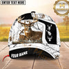 Maxcorners Hunting Deer Realtree Camo Multiple Options Personalized Name 3D Cap
