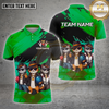 Maxcorners Cat Bowling Shirt Gangster Cat Crew Multiple Options Personalized Name, Team Name 3D Shirt