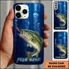Maxcorners Underwater Bubble Custom Name Fishing Phone Case
