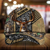 Maxcorners Epic Art Deer Hunting Premium Vers 3D Multicolor Personalized Cap