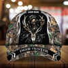 Maxcorners Epic Skull Deer Hunting 3D Multicolor Personalized Cap