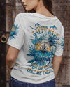 Maxcorners Ocean Air Salty Hair Compass All Over Print LM2101