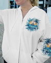 Maxcorners Ocean Air Salty Hair Compass All Over Print LM2101