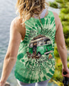Maxcorners The Best Days Are Spent Camping Tie Dye All Over Print LM2101