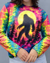 Maxcorners Bigfoot In The Forest Pink Purple Swirl All Over Print LM1601