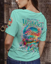 Maxcorners Not All Who Wander Are Lost Compass Glamper All Over Print LM2101