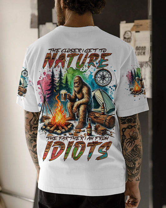 Maxcorners The Closer I Get To Nature Bigfoot All Over Print LM2101