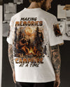 Maxcorners Making Memories One Campfire At A Time Bear All Over Print LM2101