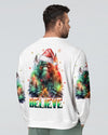Maxcorners Believe Bigfoot Christmas All Over Print LM2101
