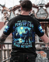 Maxcorners And Into The Forest I Go Bigfoot Fishing All Over Print LM1601