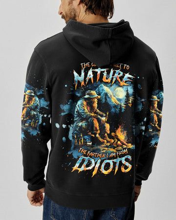 Maxcorners The Closer I Get To Nature Bigfoot All Over Print LM2101