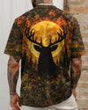 Maxcorners Deer Hunting Moon Vintage Swirl All Over Print LM1601