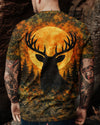 Maxcorners Deer Hunting Moon Vintage Swirl All Over Print LM1601