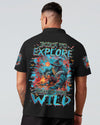 Maxcorners Born To Explore Destined To Be Wild Bigfoot Halloween All Over Print LM2101