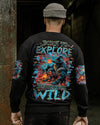 Maxcorners Born To Explore Destined To Be Wild Bigfoot Halloween All Over Print LM2101